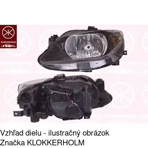 Hlavný reflektor 673209-E /POLCAR/ - obr. 3
