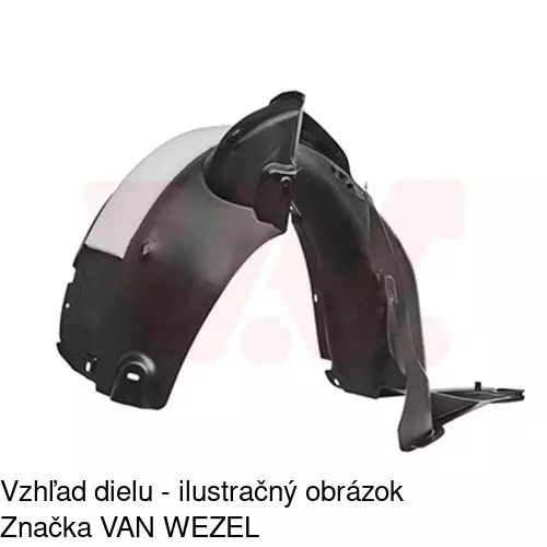 Podblatník (plast) 6732FL1T /POLCAR/ - obr. 4