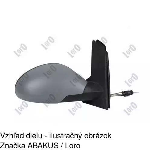 Vonkajšie zrkadlo 6755524M /POLCAR/ - obr. 4