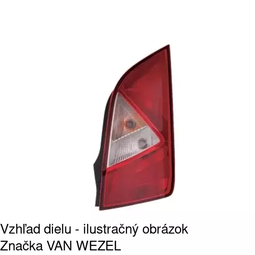 Zadné svetlo 67A188-X /POLCAR/ - obr. 2