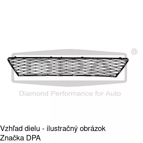 Kryt v nárazníku 67B127-R /POLCAR/ - obr. 1