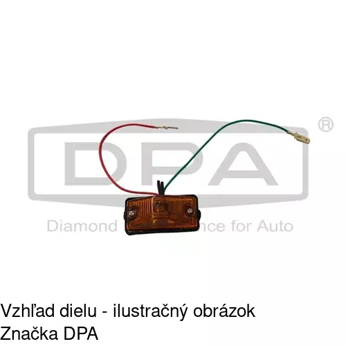 Bočná smerovka POLCAR 6900195E