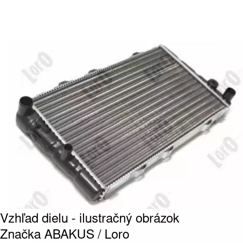 Chladiče vody 691008-1 /POLCAR/ - obr. 3