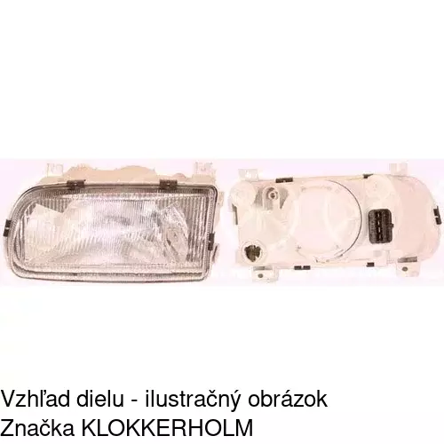 Hlavný reflektor POLCAR 691009-H
