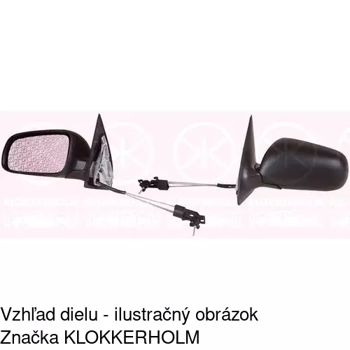 Vonkajšie zrkadlo 6913522M /POLCAR/ - obr. 1