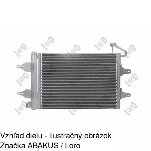 Chladiče klimatizácie 6913K8C1S /POLCAR/ - obr. 4