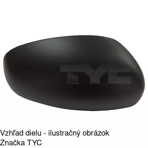 Rám vonkajšieho zrkadla 691554TM /POLCAR/ - obr. 1