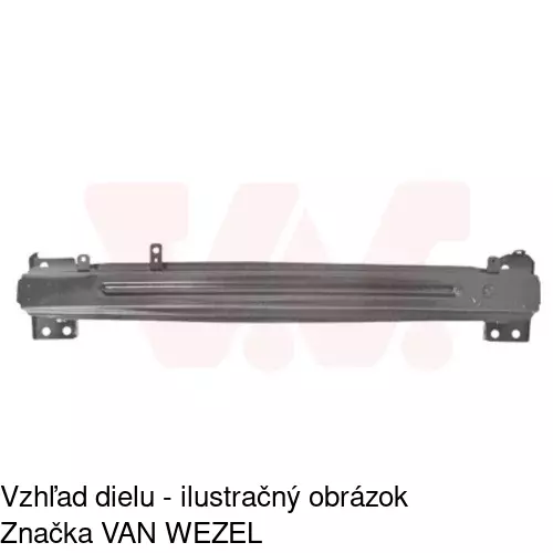 Výstuha nárazníka 691607-3 /POLCAR/ - obr. 2