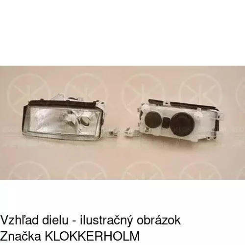 Hlavný reflektor 692010-H /POLCAR/ - obr. 1