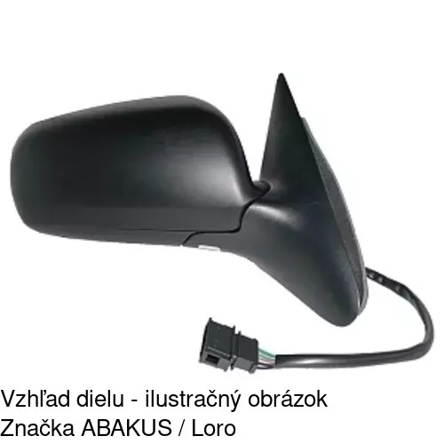 Vonkajšie zrkadlo 6920514M /POLCAR/ - obr. 1