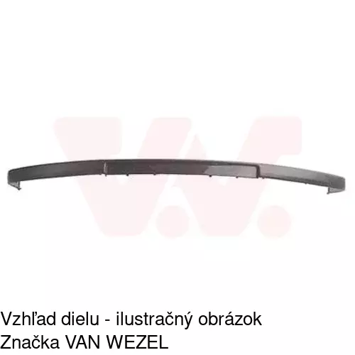 Lišta nárazníka 6921072J /POLCAR/ - obr. 2