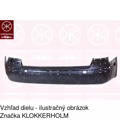 Zadný nárazník 692296-2 /POLCAR/ - obr. 1