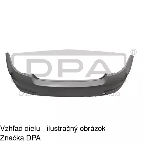 Zadný nárazník 69C196-X /POLCAR/ - obr. 2