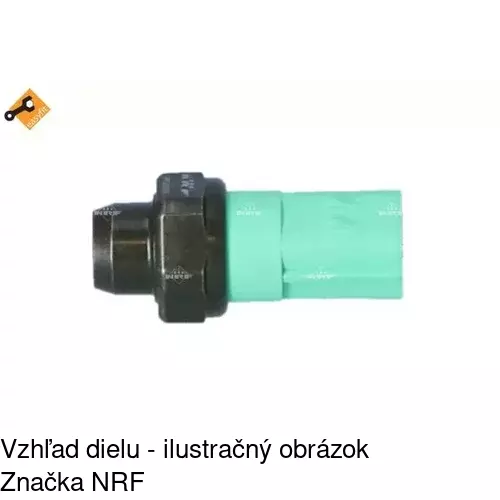 Čidlo klimatizácie 6ZL351028151 /POLCAR/ - obr. 1