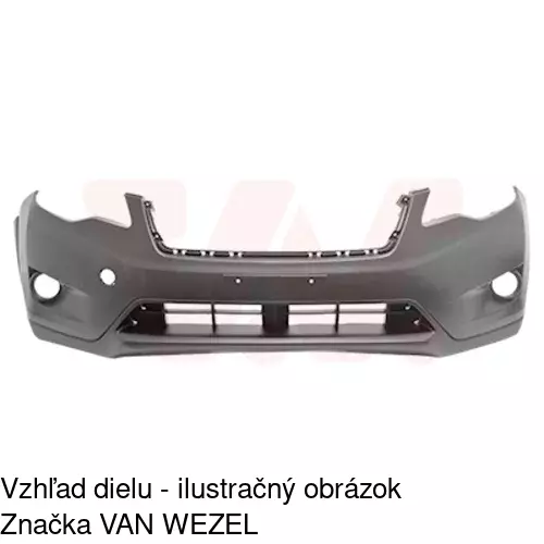 Predný nárazník 72L107 /POLCAR/