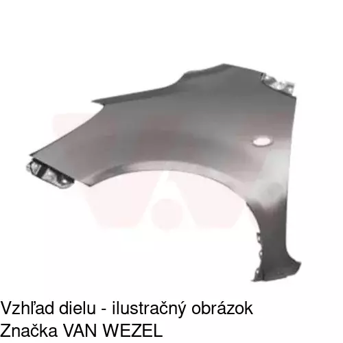 Predný blatník 740601 /POLCAR/ - obr. 1