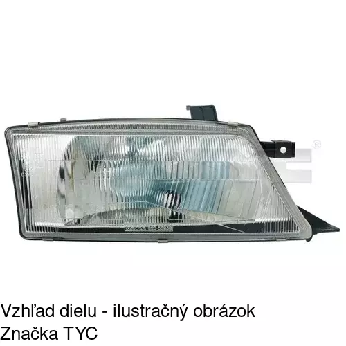 Hlavný reflektor POLCAR 7412091E
