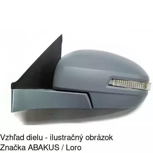Vonkajšie zrkadlo 7415514M /POLCAR/ - obr. 3