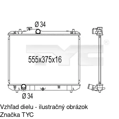 Chladiče vody 7423081K /POLCAR/ - obr. 1