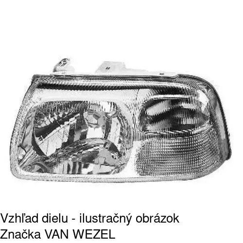 Hlavný reflektor 7424100E /POLCAR/ - obr. 5