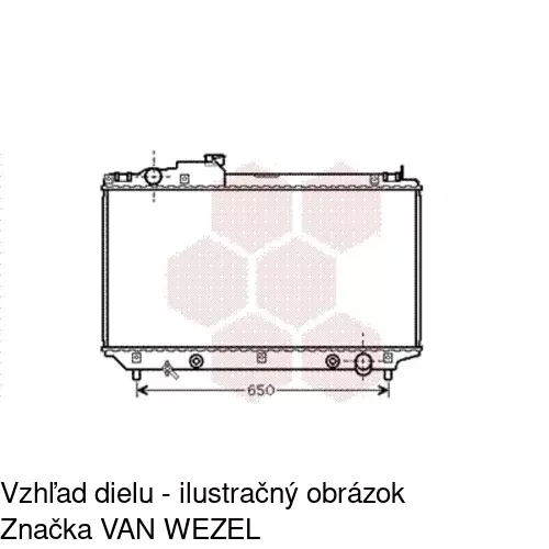 Chladiče vody 804208-1 /POLCAR/ - obr. 1