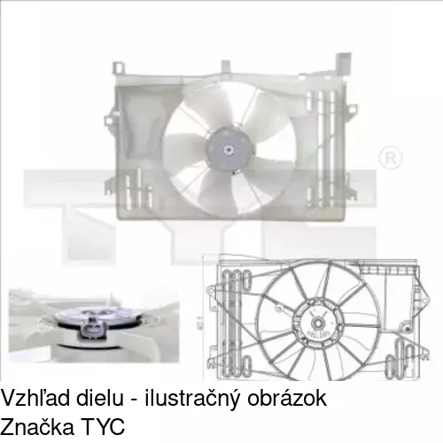 Ventilátory chladičov 810323W3 /POLCAR/ - obr. 3