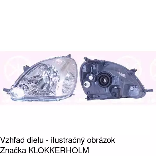 Hlavný reflektor 8104102E /POLCAR/ - obr. 1