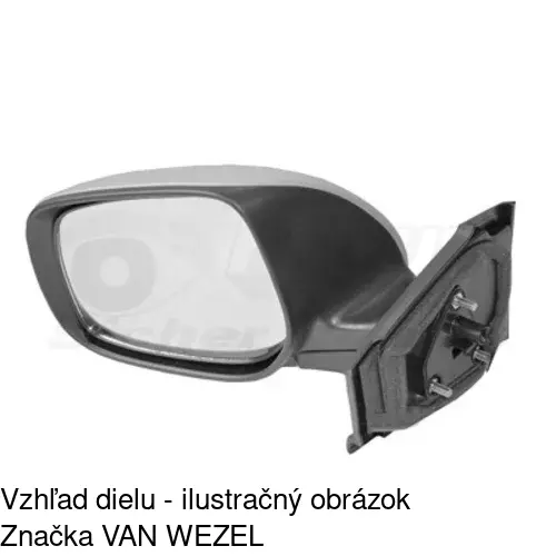 Vonkajšie zrkadlo 810551-E /POLCAR/ - obr. 3