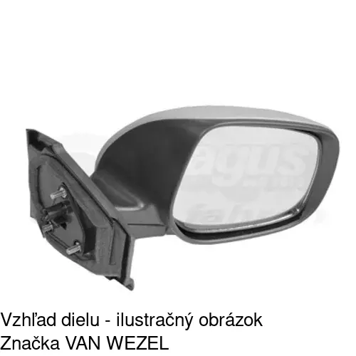 Vonkajšie zrkadlo 810552-M /POLCAR/ - obr. 4