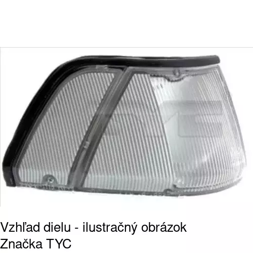 Obrysové svetlo 8107191E /POLCAR/ - obr. 1