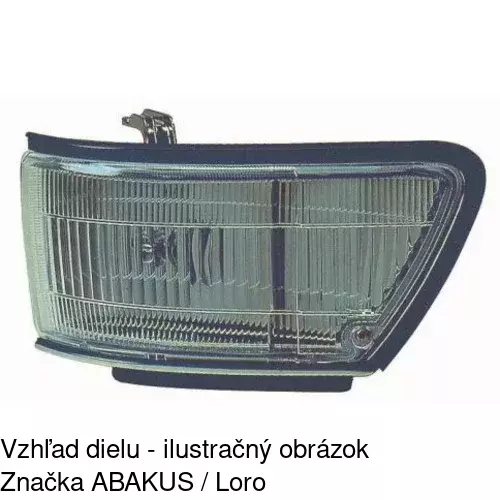 Obrysové svetlo 8109200E /POLCAR/ - obr. 4