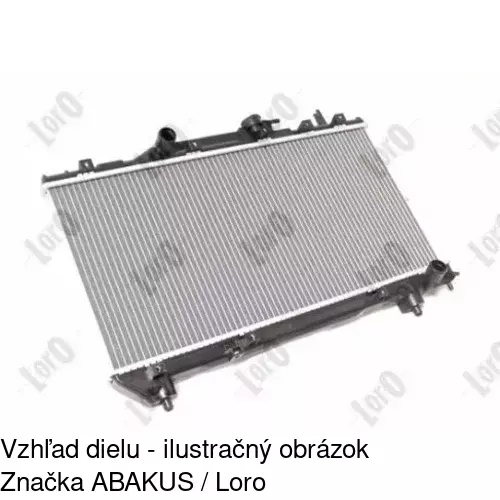 Chladiče vody 8122082K /POLCAR/ - obr. 3