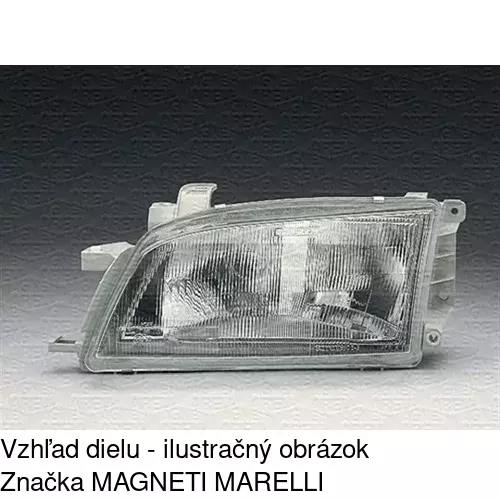 Hlavný reflektor 8122103E /POLCAR/ - obr. 2