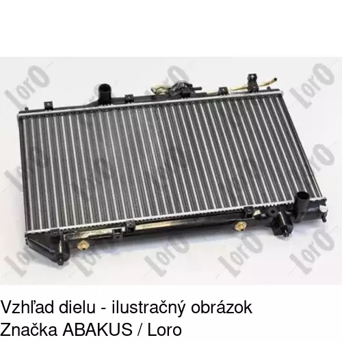 Chladiče vody 8123084K /POLCAR/ - obr. 1
