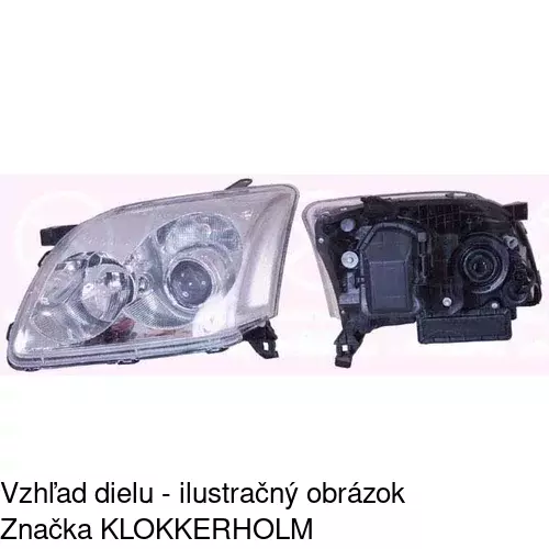 Hlavný reflektor 8125102E /POLCAR/ - obr. 3