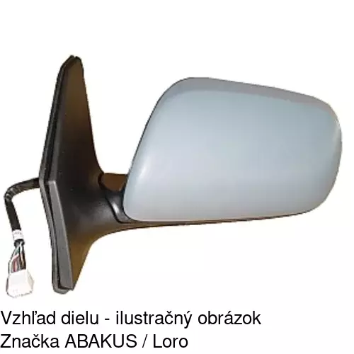 Vonkajšie zrkadlo 8125517E /POLCAR/ - obr. 2