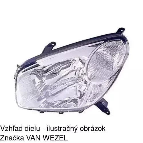 Hlavný reflektor 8147094E /POLCAR/ - obr. 3