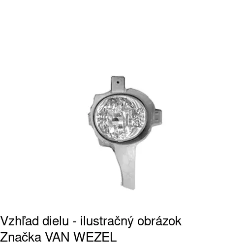 Hmlové svetlo - predné 8147290E /POLCAR/ - obr. 5