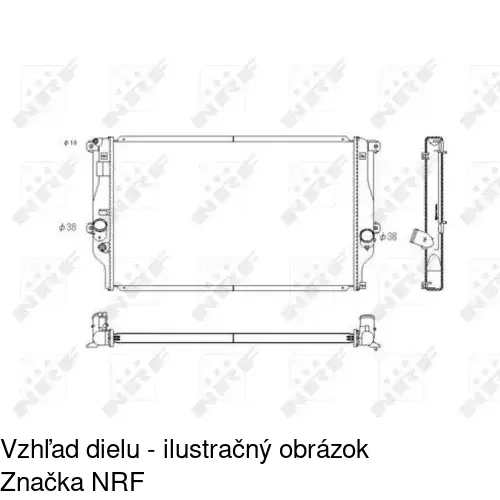Chladiče vody POLCAR 8148085K