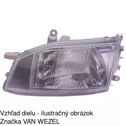 Hlavný reflektor 8166091E /POLCAR/ - obr. 5