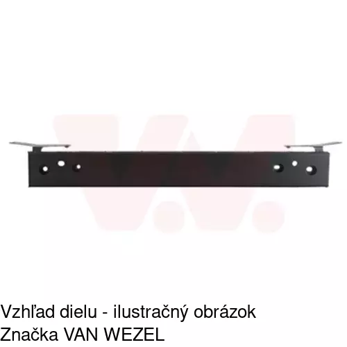 Výstuha nárazníka 819207-3 /POLCAR/ - obr. 1