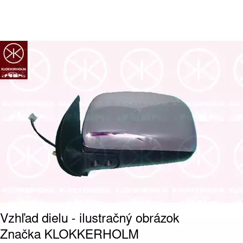 Vonkajšie zrkadlo 8192524M /POLCAR/ - obr. 3