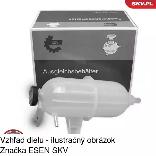 Nádržky vyrovnávacie 8192ZB-1 /POLCAR/ - obr. 1