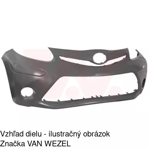 Predný nárazník 81A107 /POLCAR/ - obr. 1