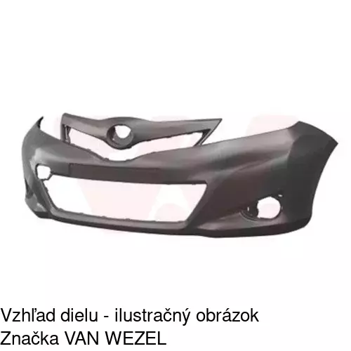 Predný nárazník POLCAR 81B107-J