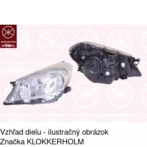 Hlavný reflektor 81B1092E /POLCAR/ - obr. 3