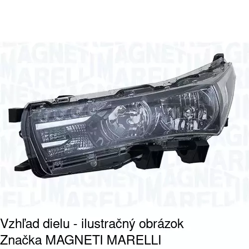 Hlavný reflektor 81C409-E /POLCAR/ - obr. 1