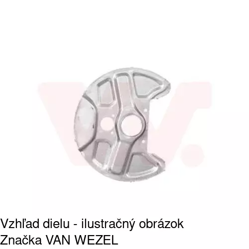 Brzdovy štít 9032OT30 /POLCAR/ - obr. 1