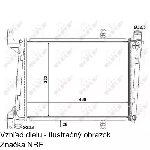 Chladiče vody POLCAR 904008-3