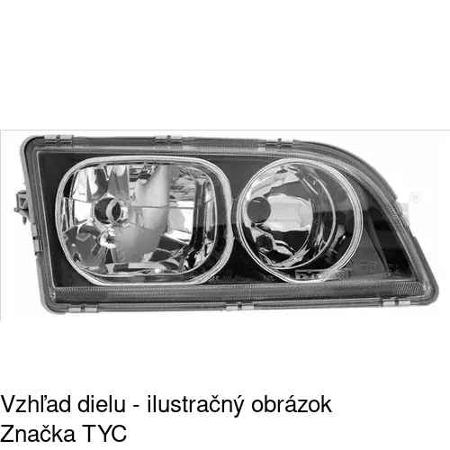 Hlavný reflektor 9041103E /POLCAR/ - obr. 3